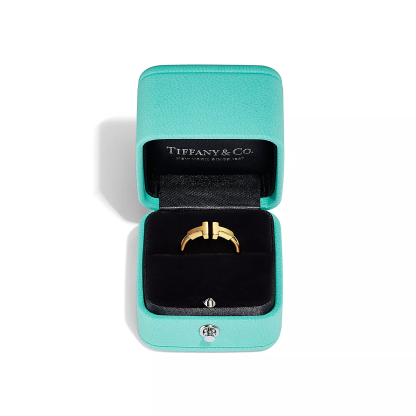 T Wire Ring in 18k Gold