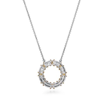 & Co. Schlumberger庐 Sixteen Stone Circle Pendant