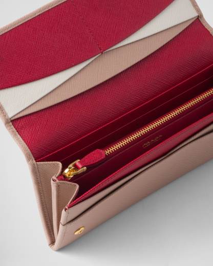 Large Saffiano Leather Wallet