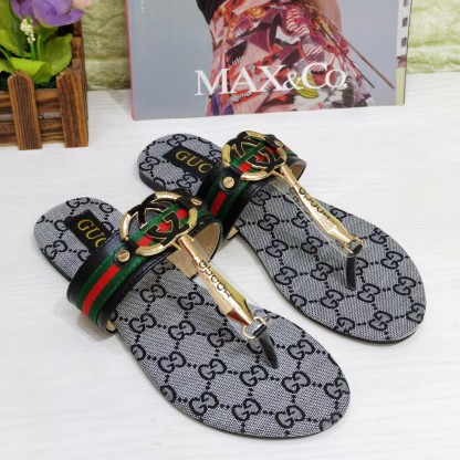 WOMEN'S SLIDE WITH DOUBLE G