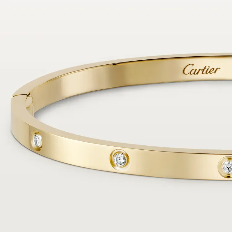LOVE BRACELET, SMALL MODEL, 10 DIAMONDS