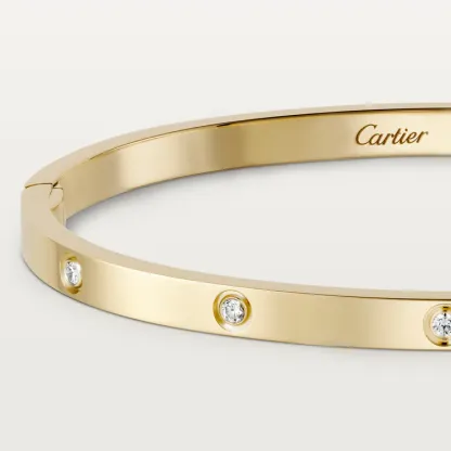 LOVE BRACELET, SMALL MODEL, 10 DIAMONDS