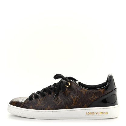  Louis Vuitton  Patent Monogram Frontrow Sneakers