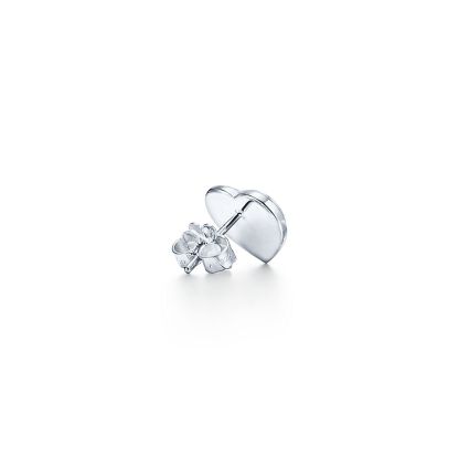 Return to 庐 Love  Blue庐 Heart Earrings in Silver, Mini