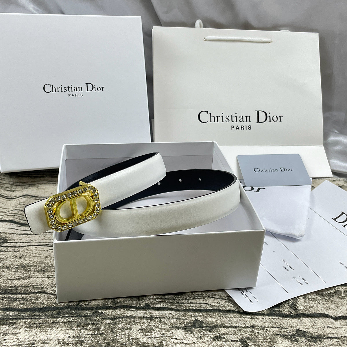 6 Colors luxury rhinestone plain belt
