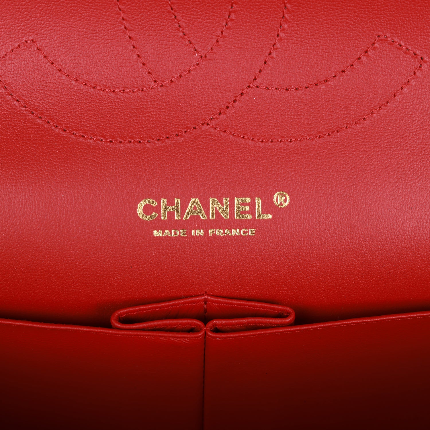 Jumbo Classic Double Flap Bag Red Caviar Light Gold Hardware Payment 1