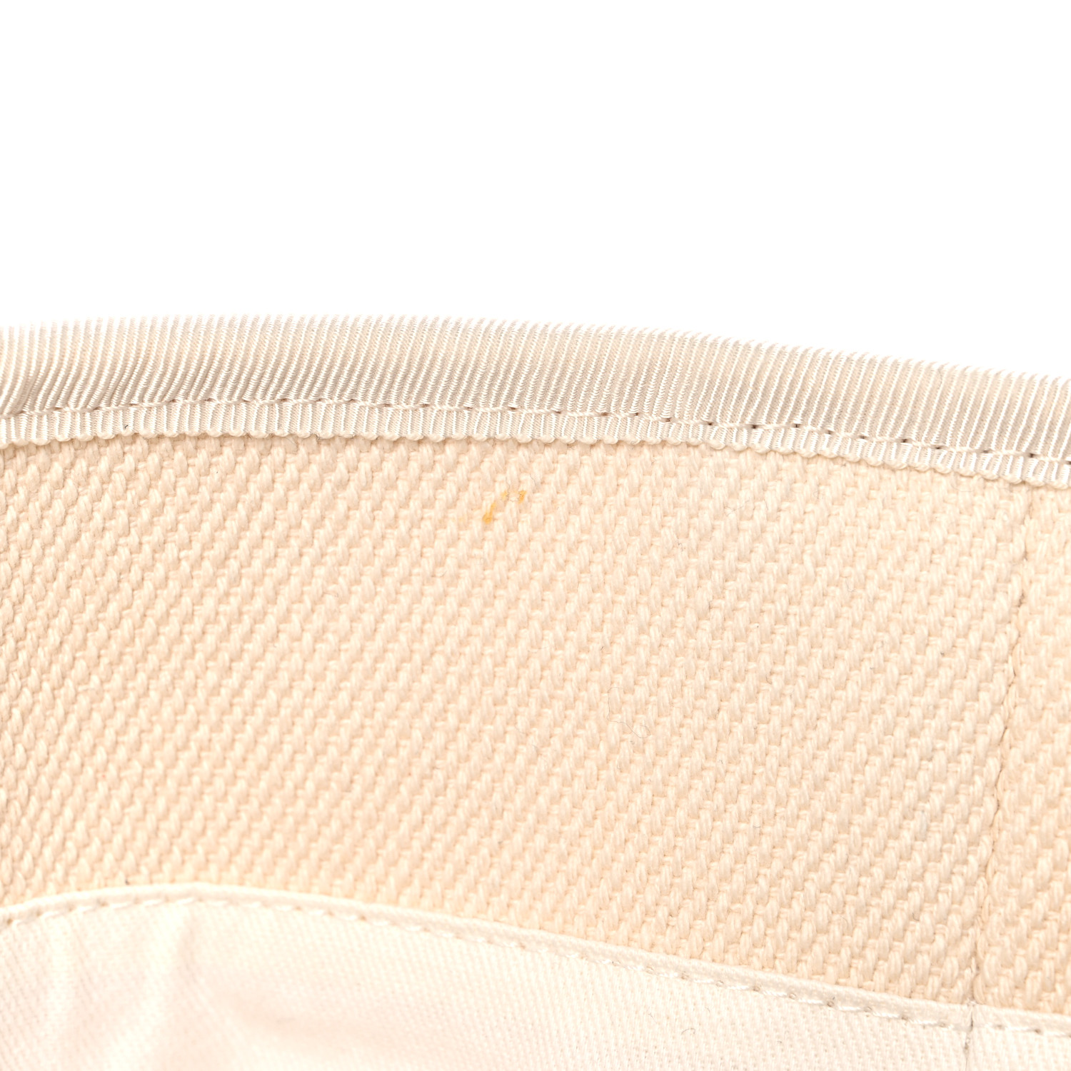 Canvas Pearl Large Deauville Tote Ecru Beige