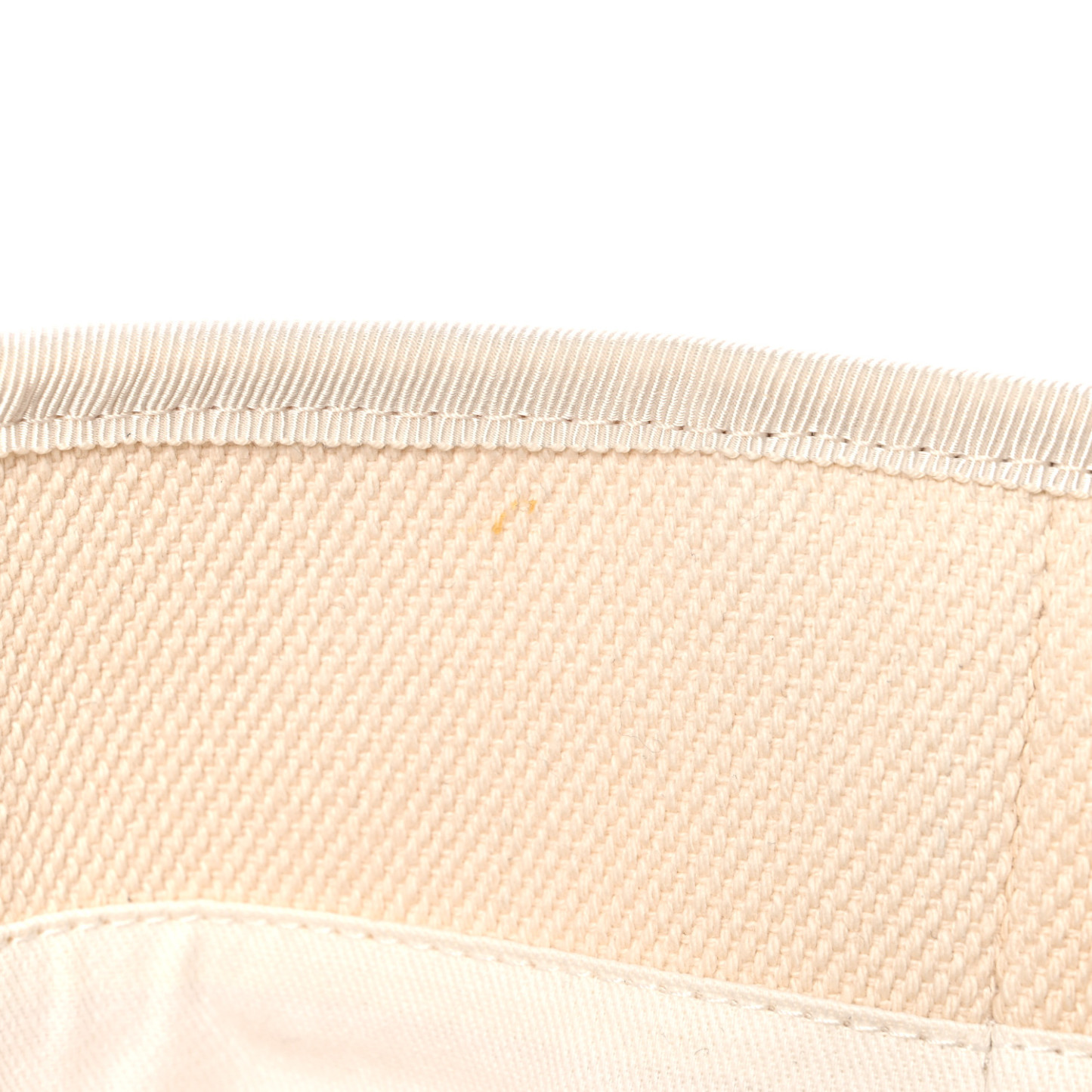 Canvas Pearl Large Deauville Tote Ecru Beige