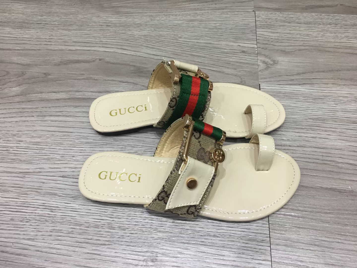 WOMEN'S MATELASS脡 CANVAS SLIDE SANDAL
