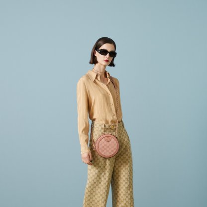 OPHIDIA  MINI ROUND SHOULDER BAG