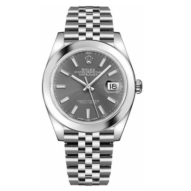 Datejust 41 Oystersteel Men's Watch 126300-0008