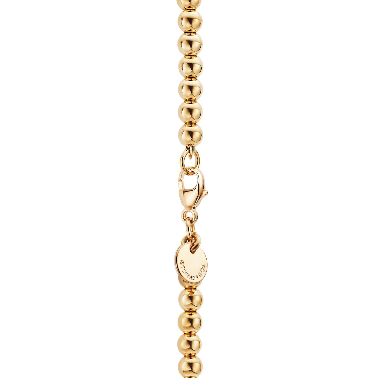 Return to 庐 Mini Heart Tag Bead Bracelet