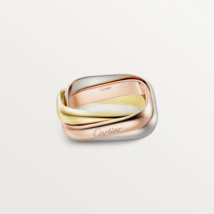 TRINITY CUSHION RING, MEDIUM MODEL