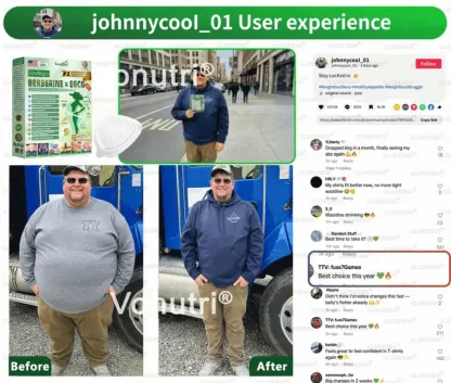 Vonutri® Moringa · Berberine × EGCG 10-in-1 Advanced Nano Microneedle Patch