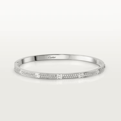 LOVE BRACELET, SMALL MODEL, PAVED