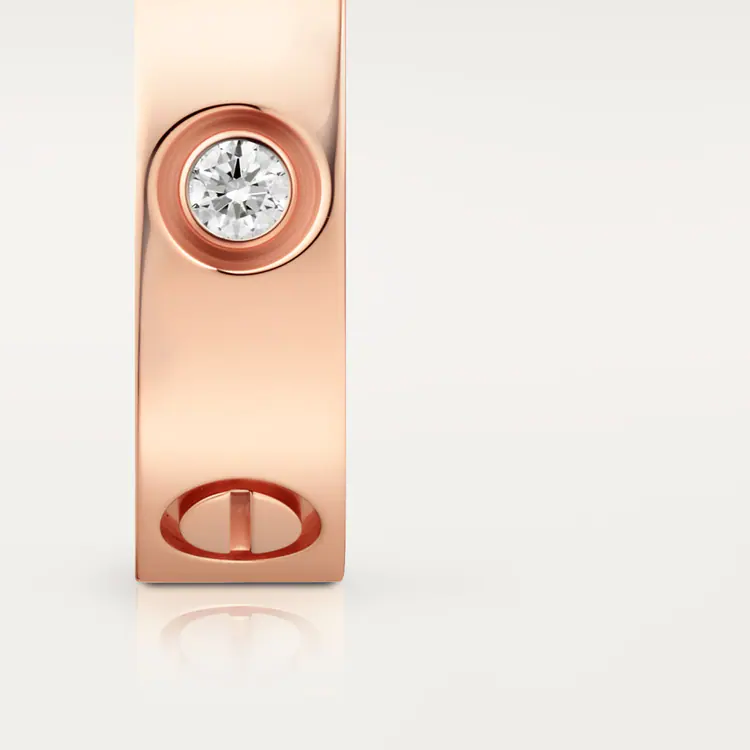 LOVE RING, 3 DIAMONDS