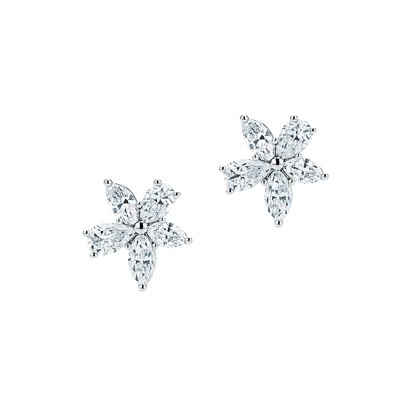 Victoria庐 Mixed Cluster Earrings