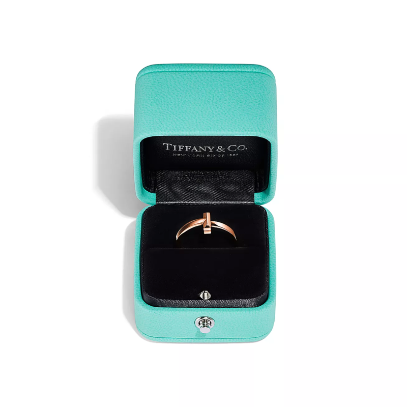 T T1 Ring in Rose Gold, 2.5 mm