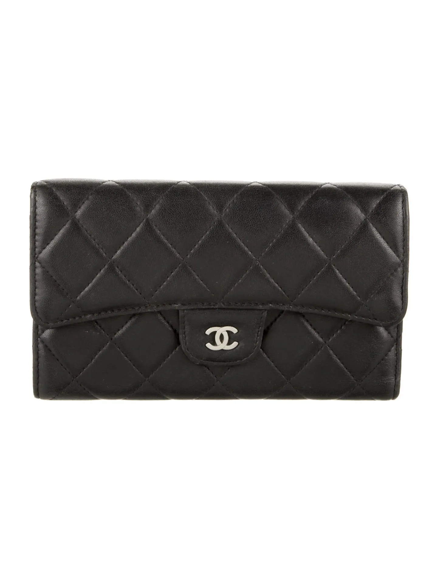 Lambskin Trifold Wallet