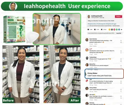 Vonutri® Moringa · Berberine × EGCG 10-in-1 Advanced Nano Microneedle Patch