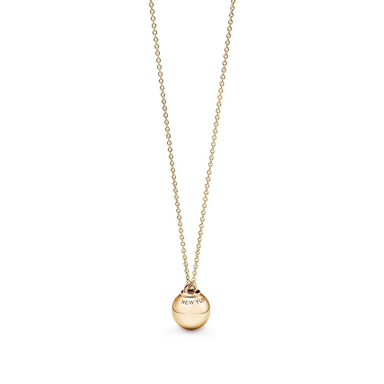 HardWear Ball Pendant in Yellow Gold, 12.75 mm
