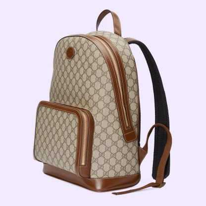 BACKPACK WITH INTERLOCKING G
