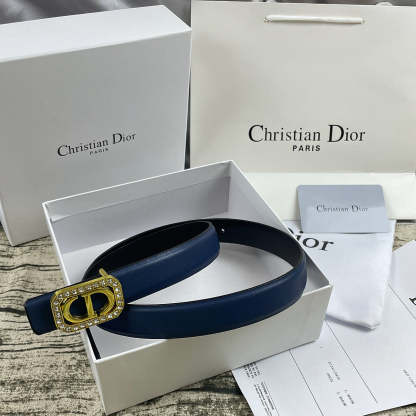 6 Colors luxury rhinestone plain belt