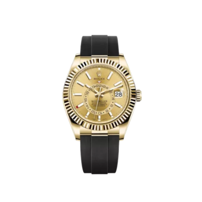Sky-Dweller Yellow Gold Champagne Dial 326238