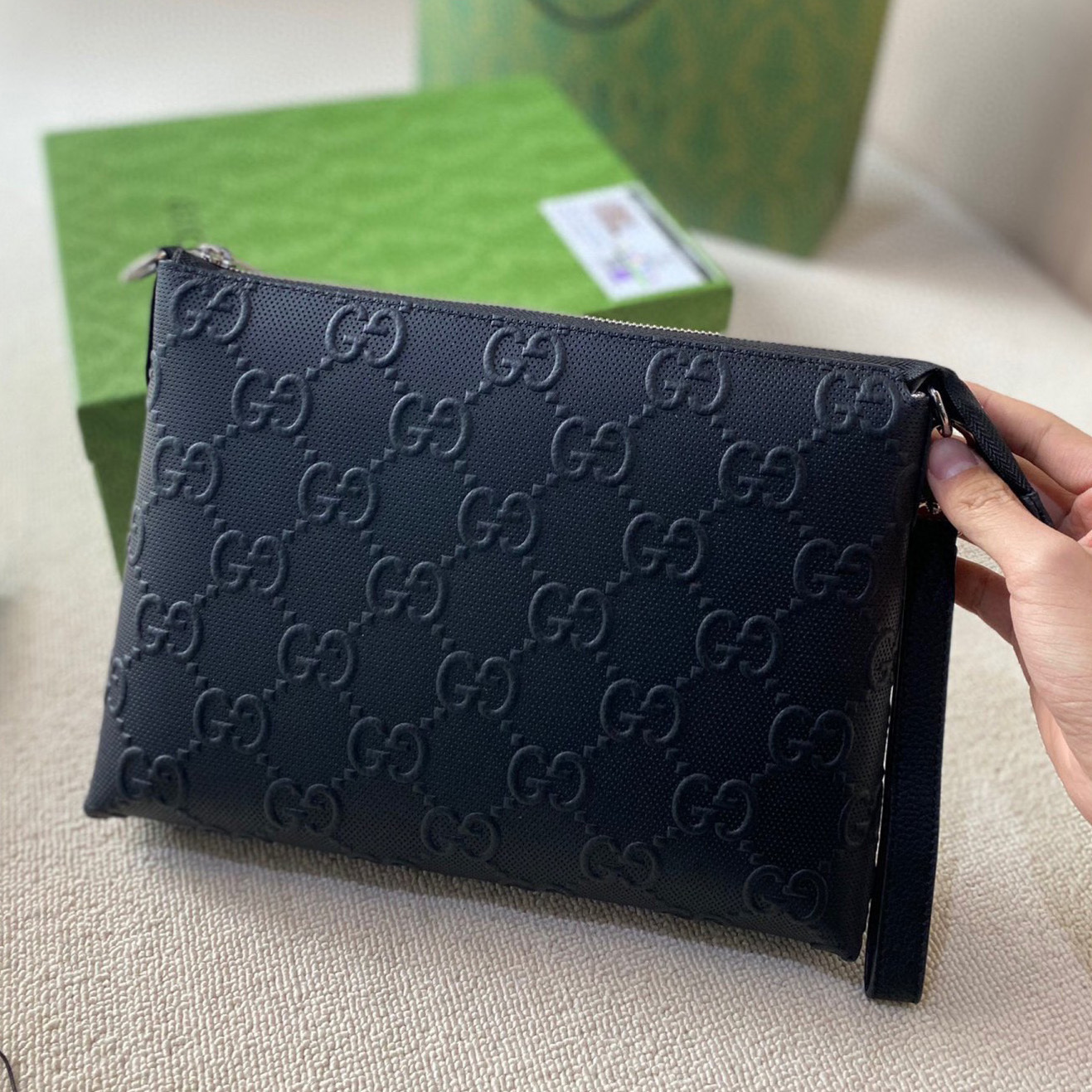 JUMBO GG MEDIUM MESSENGER BAG