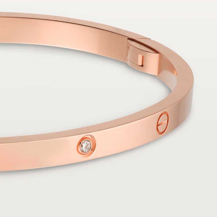LOVE BRACELET, SMALL MODEL, 6 DIAMONDS