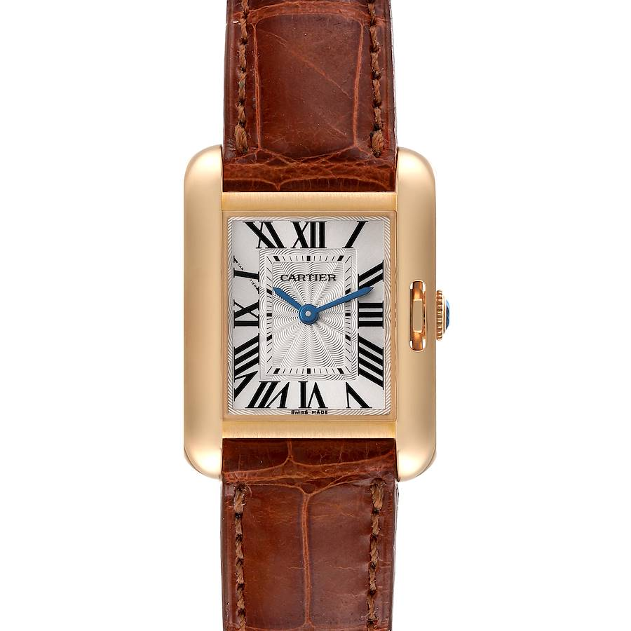 Tank Brown Leather Watch