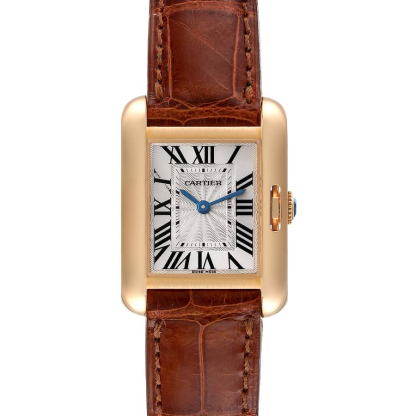 Tank Brown Leather Watch