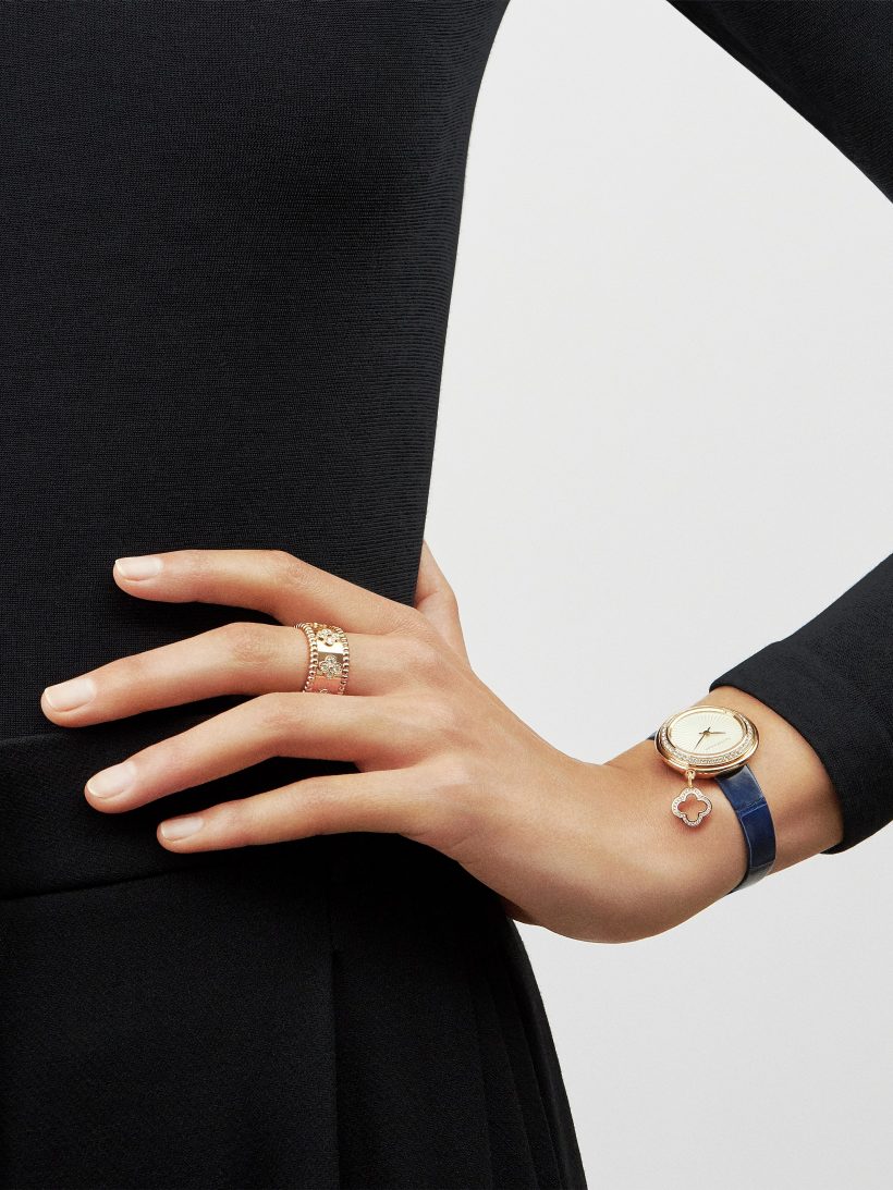 Perlee clovers ring, medium model