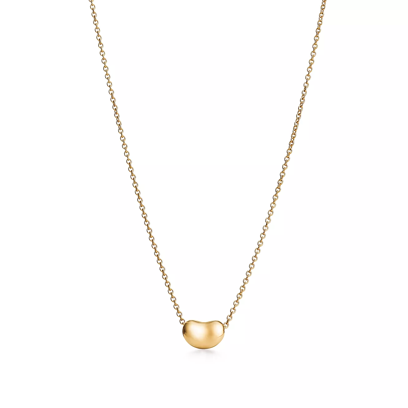 Elsa Peretti庐 Bean庐 design Pendant in Yellow Gold, 6.5 mm