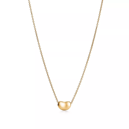 Elsa Peretti庐 Bean庐 design Pendant in Yellow Gold, 6.5 mm