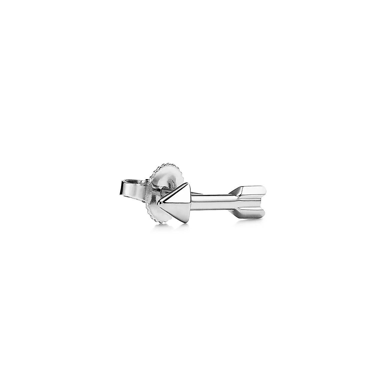 Return to 庐 Lovestruck Heart Tag & Arrow Earrings in Sterling Silver