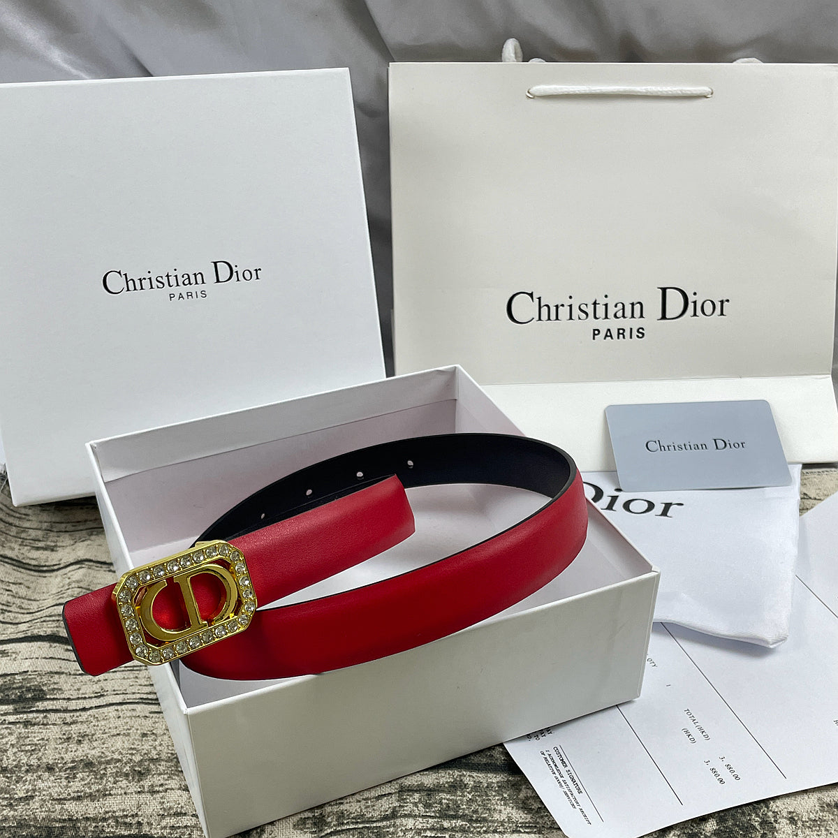 6 Colors luxury rhinestone plain belt