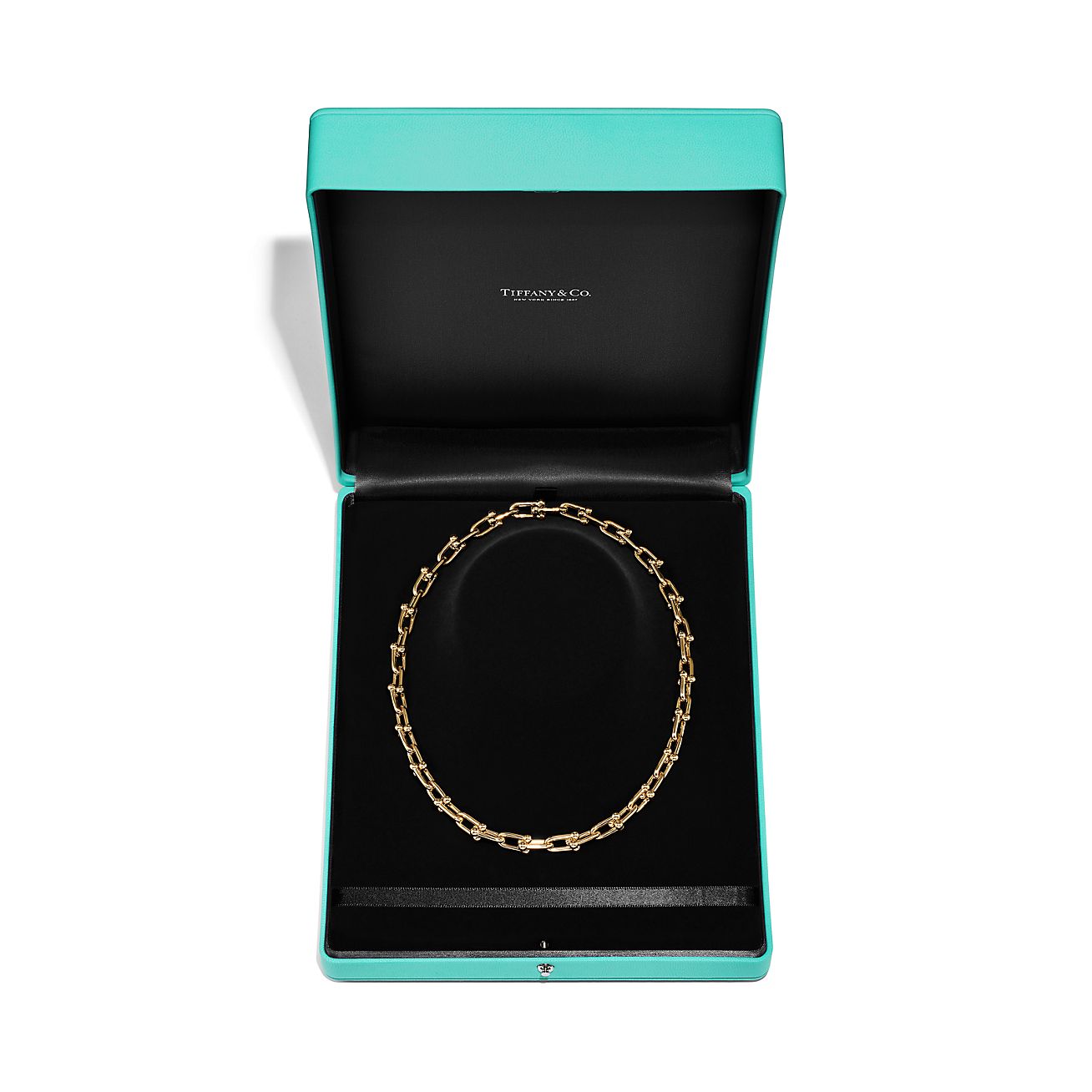 HardWear Medium Link Necklace in Yellow Gold