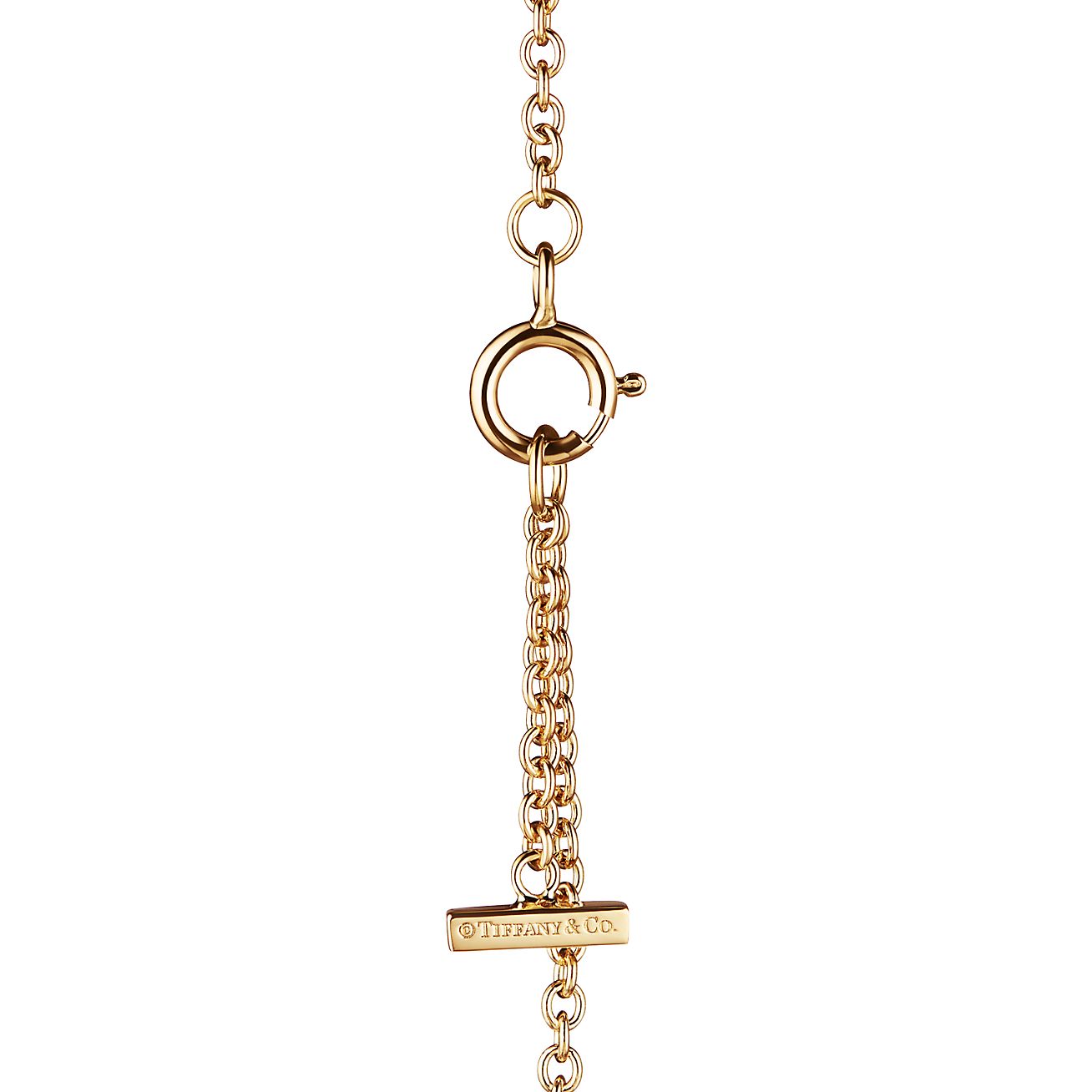 T Smile Bracelet in Yellow Gold