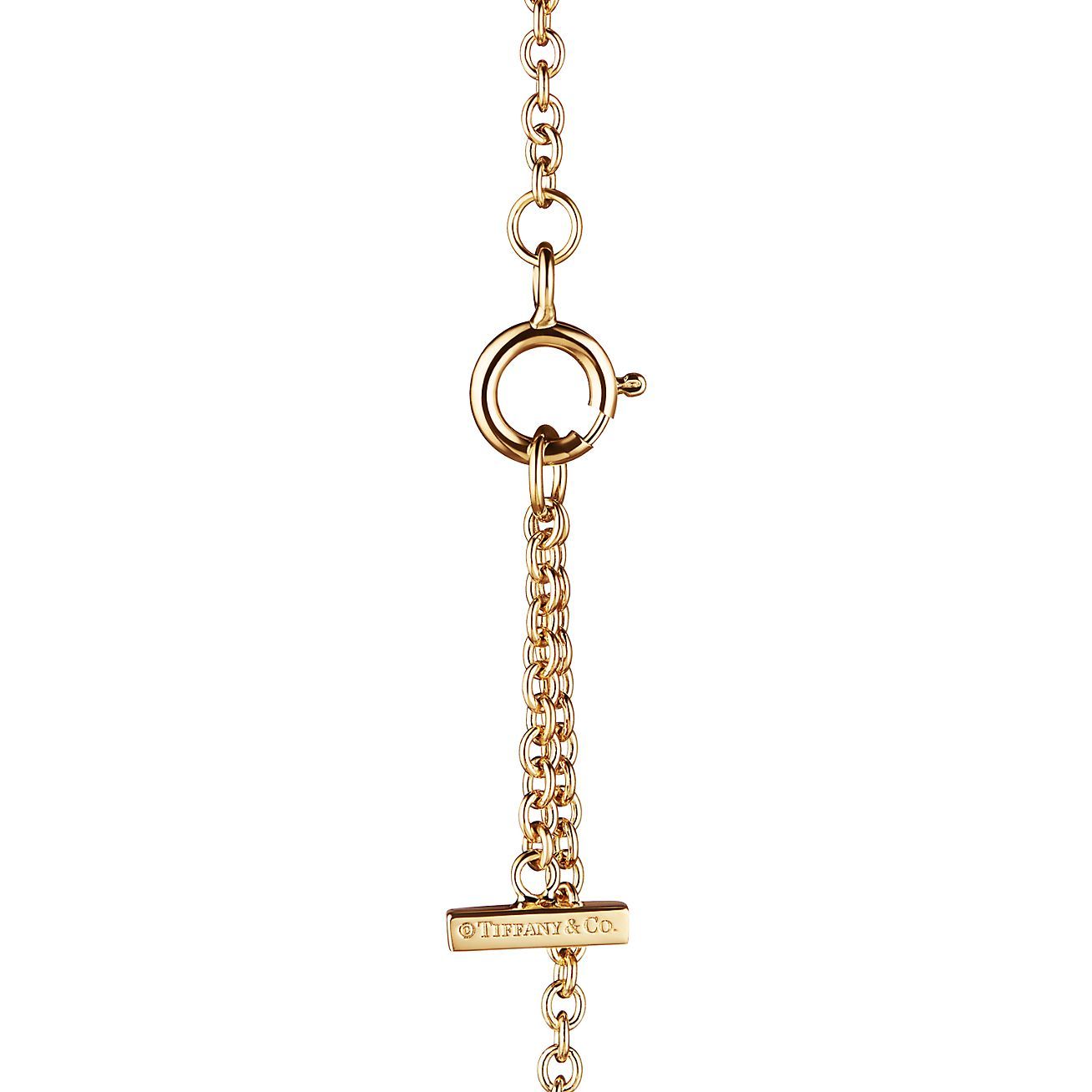 T Smile Bracelet in Yellow Gold