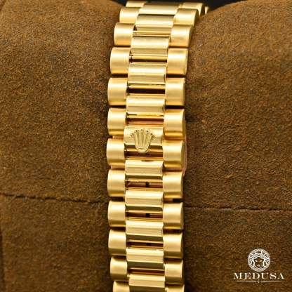 PRESIDENT DAY-DATE 36MM - BAGUETTE NOIR SMALL BEZEL