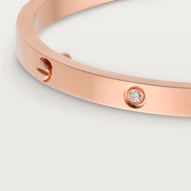 LOVE BRACELET, SMALL MODEL, 6 DIAMONDS