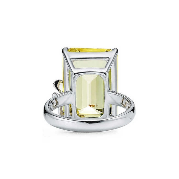 & Co. Yellow Quartz Bee Ring in Sterling Silver and 18k Gold