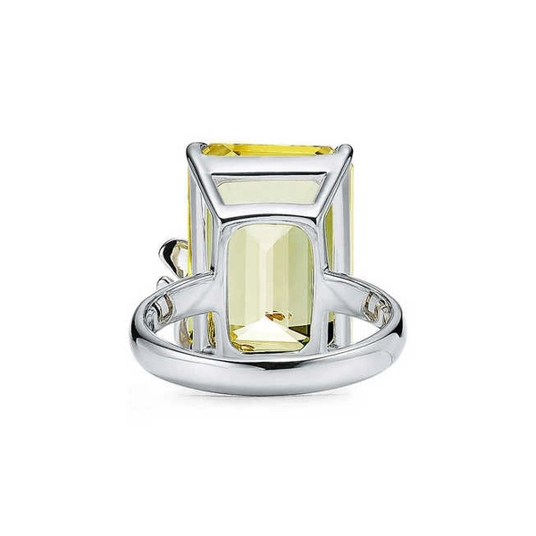 & Co. Yellow Quartz Bee Ring in Sterling Silver and 18k Gold