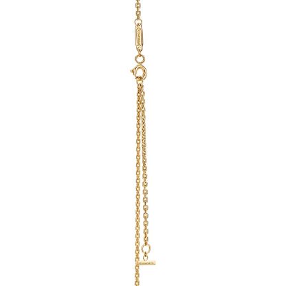 T Extra Large Smile Pendant in 18k Gold