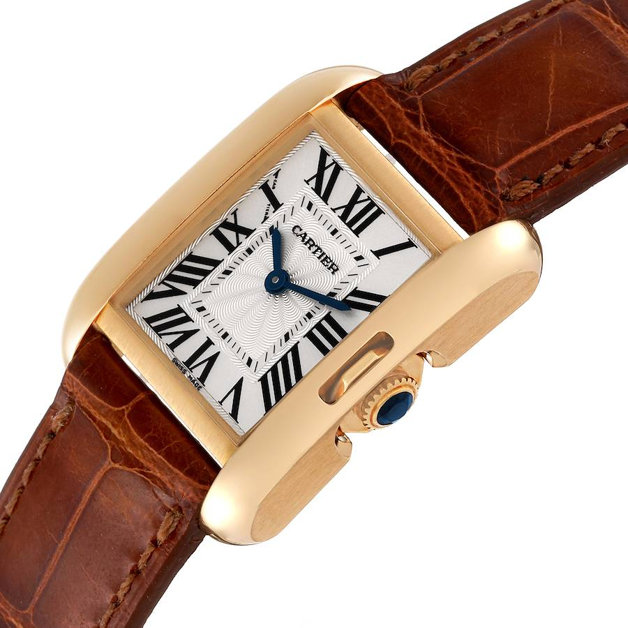 Tank Brown Leather Watch