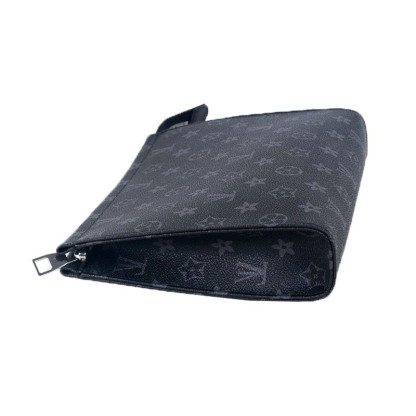 Monogram Clutches Black
