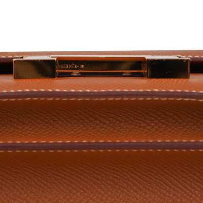 Constance 18 Mini Bag Gold w/ Gold Hardware Epsom Leather