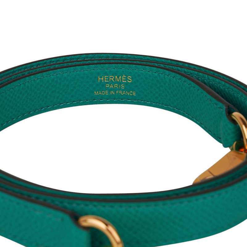 Kelly 25 Sellier Bag Jade Epsom Leather with Gold Hardware