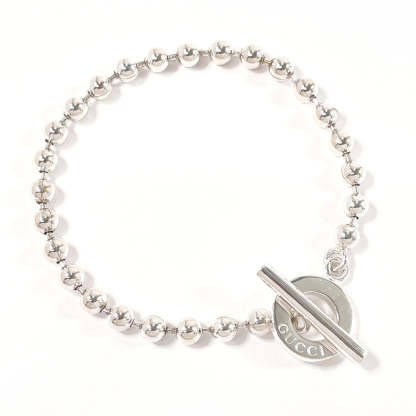 Theatrical bracelet Ball Chain Silver Unisex